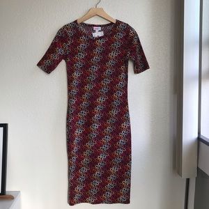 LulaRoe Printed dress